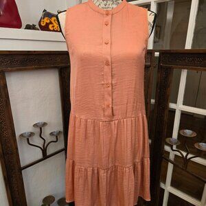 Banana Republic Sleeveless Blush Pink Dress, Sz XS